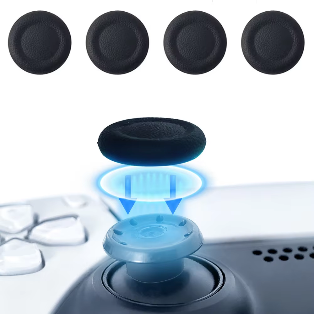 Gaming Accessories Ps4 - PS5/PS4 컨트롤러용 조이스틱 교체 캡 2/6개,