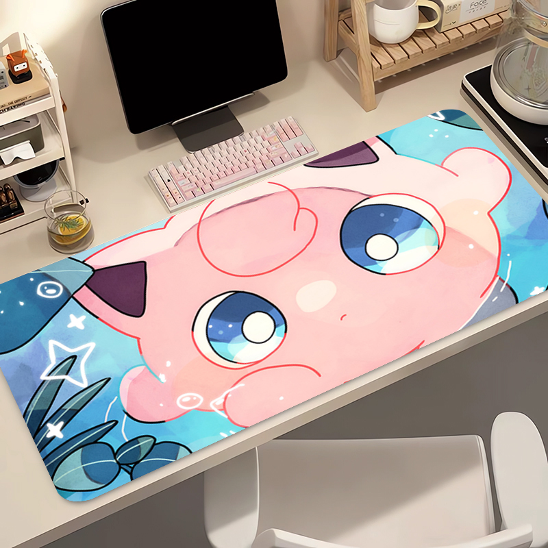 Gaming Accessories For Pc - 애니메이션 마우스 패드 90x40cm 포켓몬 Jigglypuff