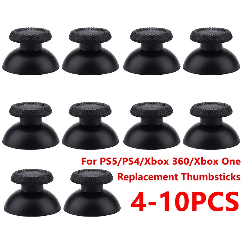 Gaming Accessories Ps4 - PS5 PS4 컨트롤러용 교체 썸스틱 4-10개,