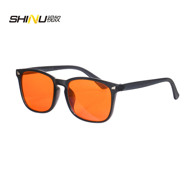 Gaming Glasses Tinted - SHINU 오렌지 톤 안경 블루라이트 차단