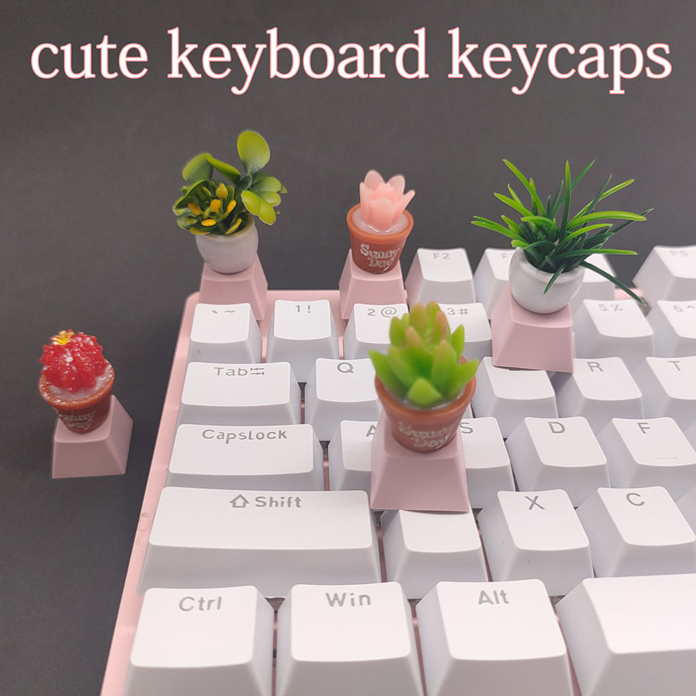 Gaming Accessories Kawaii - Keycaps 체리 프로필 맞춤형 PBT Keycap