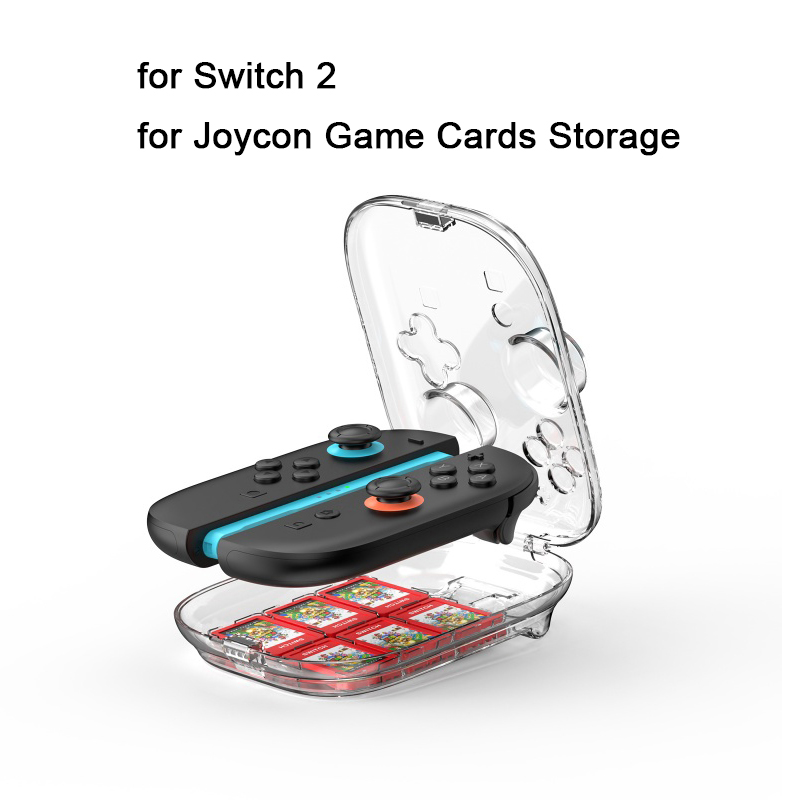 Gaming Kit Accessories Nintendo Switch - 스위치 2 조이콘 투명 보호 케이스,