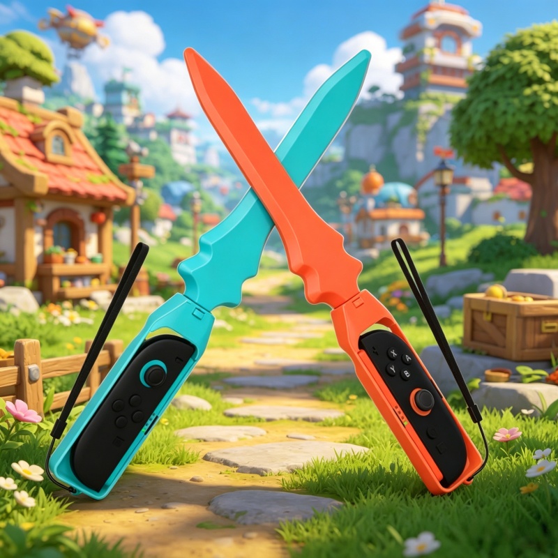 Gaming Kit Accessories Nintendo Switch - 스위치 2 조이패드용 2팩 검 모양