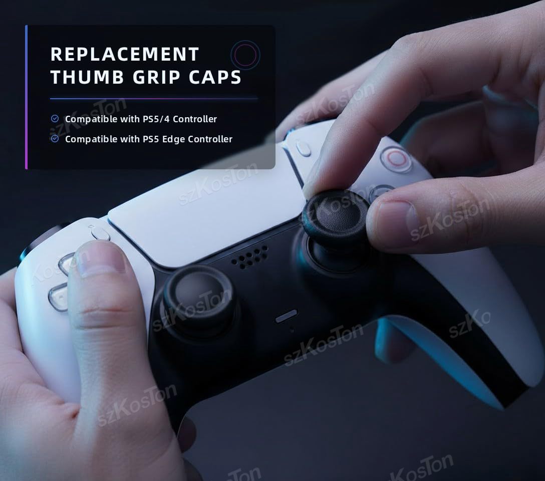 PS5/PS4 컨트롤러용 교체 조이스틱 캡 6-8개,  - Gaming Accessories Ps4 리뷰 및 가격