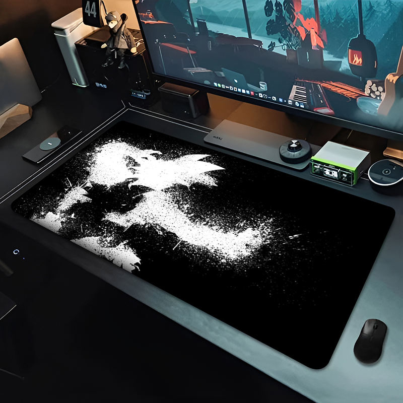 DBZ 블랙 애니메이션 마우스 패드 드래곤 볼 대형 P - Gaming Accessories For Pc 리뷰 및 가격