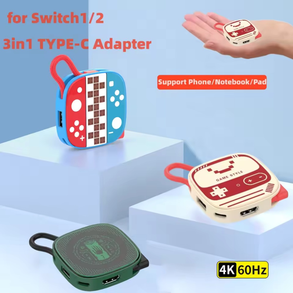 스위치2 타입 C 도킹 스테이션 HDMI+USB3.0+ - Gaming Kit Accessories Nintendo Switch 리뷰 및 가격