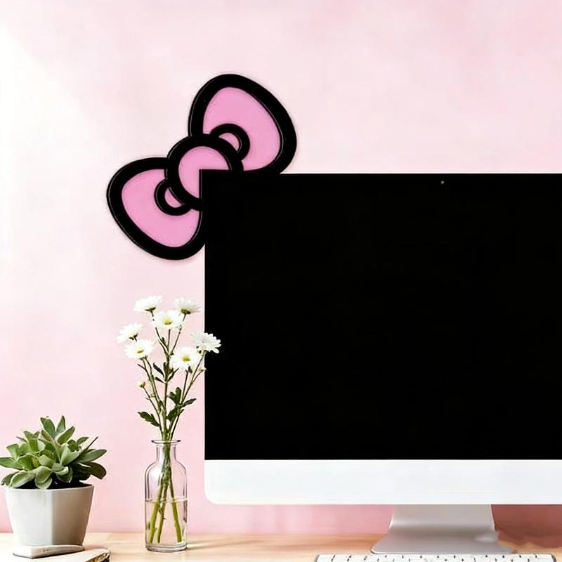 새로운 1/2Pcs 나무 Bowknot PC 액세서리  - Gaming Home Accessories 리뷰 및 가격