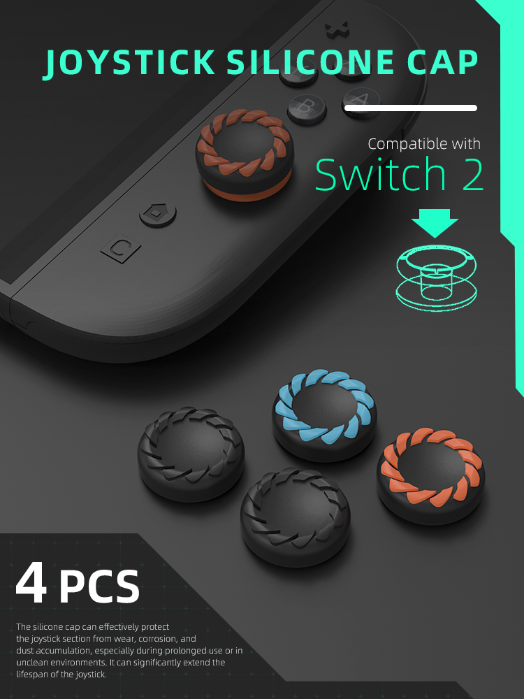 DATA FROG 스위치 2 용 실리콘 엄지 그립 캡  - Gaming Accessories Nintendo Switch 리뷰 및 가격