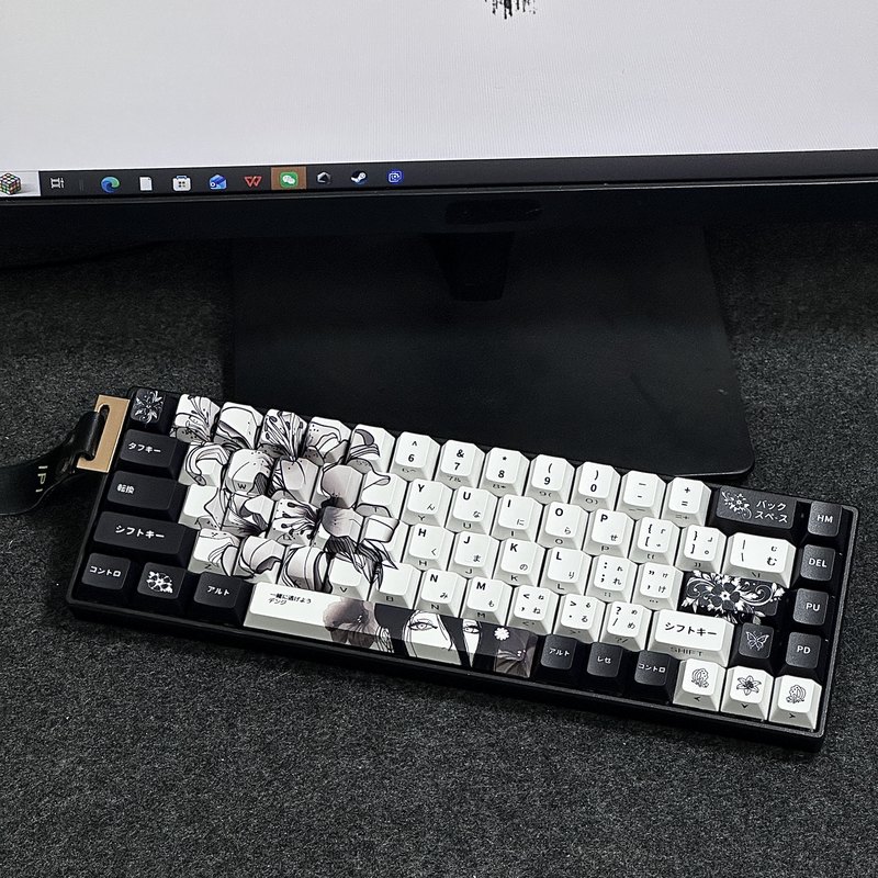 체인소맨 애니메이션 레제 테마 키캡 기계식 키보드 체리 - Jjk Gaming Accessories 리뷰 및 가격