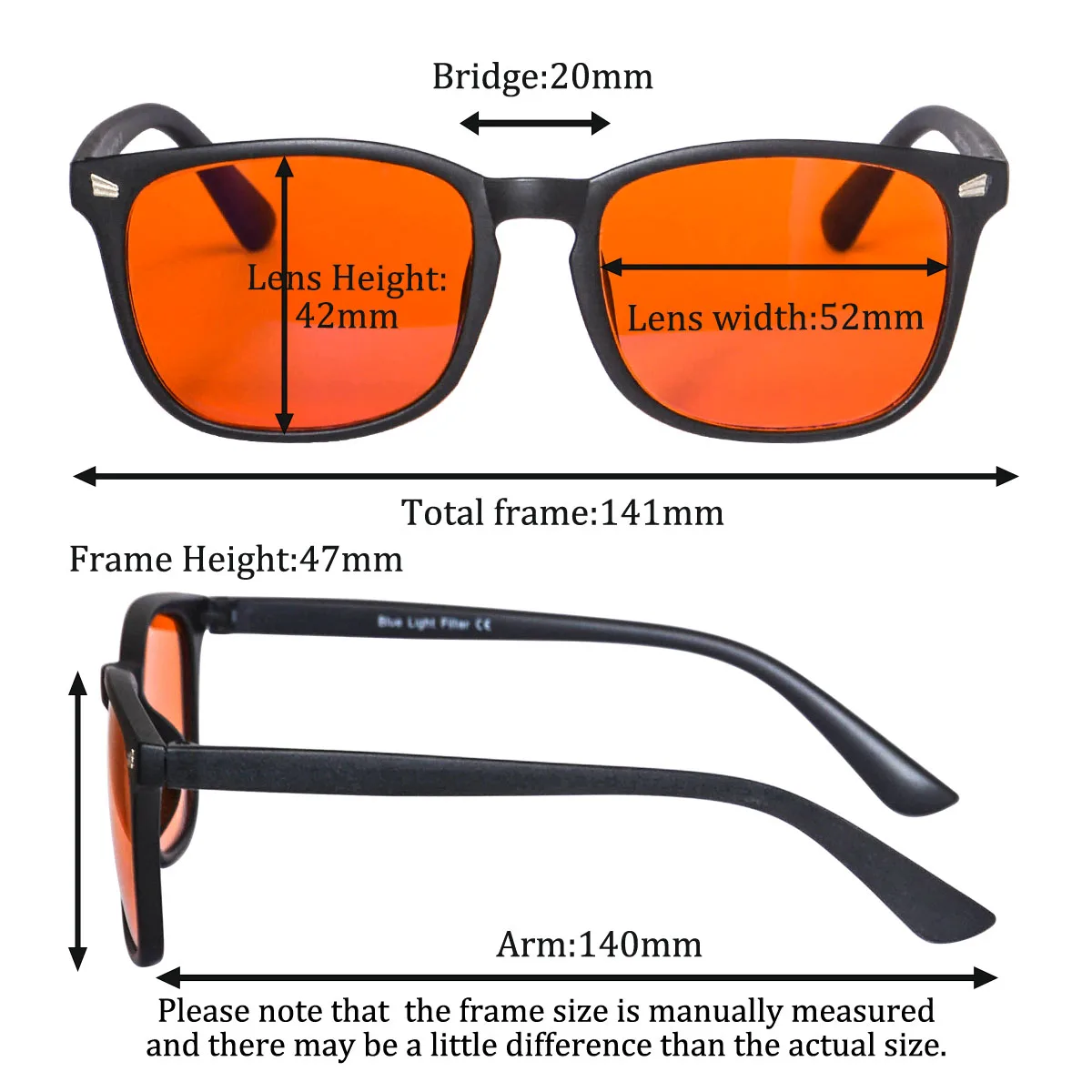 SHINU 오렌지 톤 안경 블루라이트 차단 오렌지 렌즈 - Gaming Glasses Tinted 리뷰 및 가격