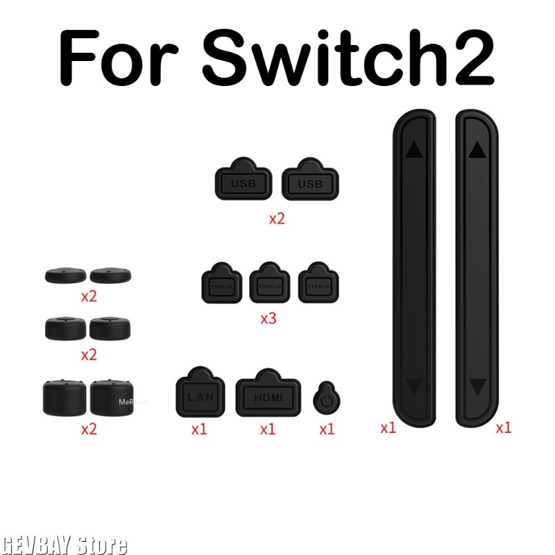 실리콘 방진 포트 플러그 및 스위치 2 NS2 콘솔용  - Gaming Kit Accessories Nintendo Switch 리뷰 및 가격