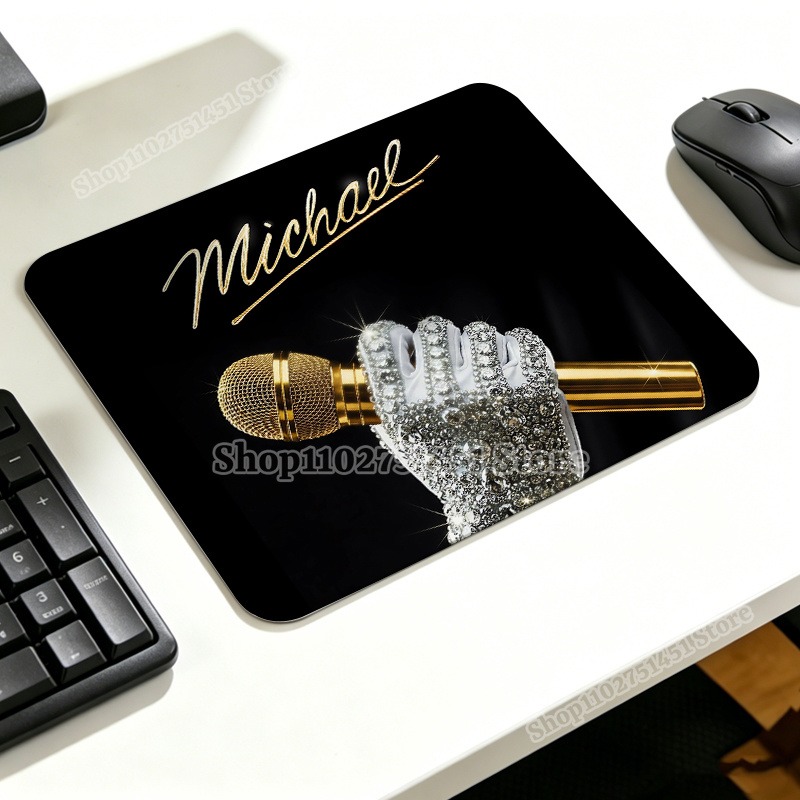 팝의 왕 마이클 잭슨 마우스 패드 MJ 프린트 게임용  - Gaming Accessories Women 리뷰 및 가격