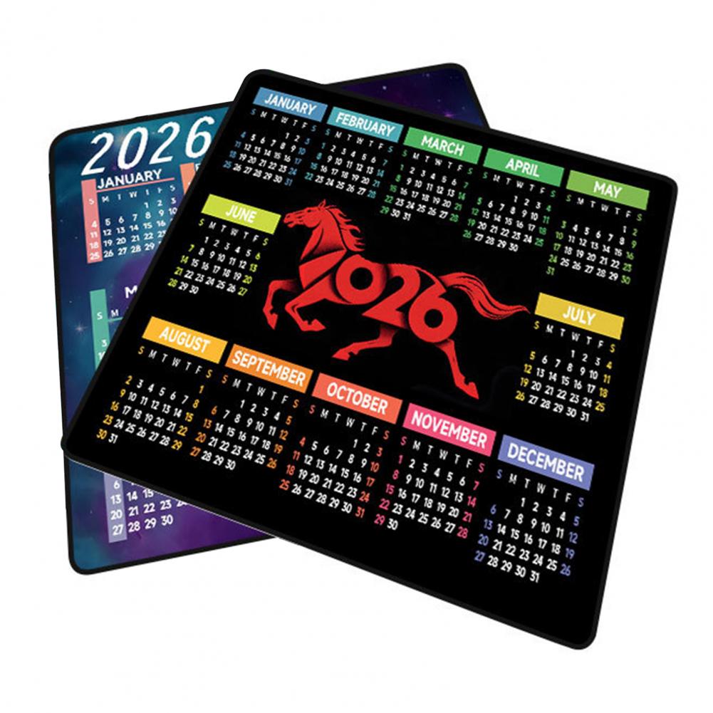 2026 달력 마우스 패드 방수 홈 오피스 게임용 컴퓨 - Gaming Accessories For Pc 리뷰 및 가격
