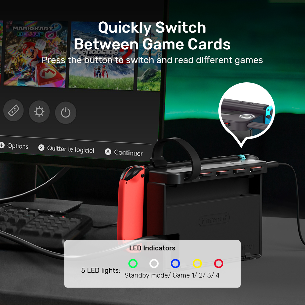 G1002D 휴대용 게임 카드 리더기 (닌텐도 스위치  - Gaming Accessories Nintendo Switch 리뷰 및 가격