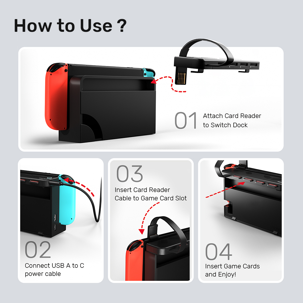 G1002D 휴대용 게임 카드 리더기 (닌텐도 스위치  - Gaming Accessories Nintendo Switch 리뷰 및 가격