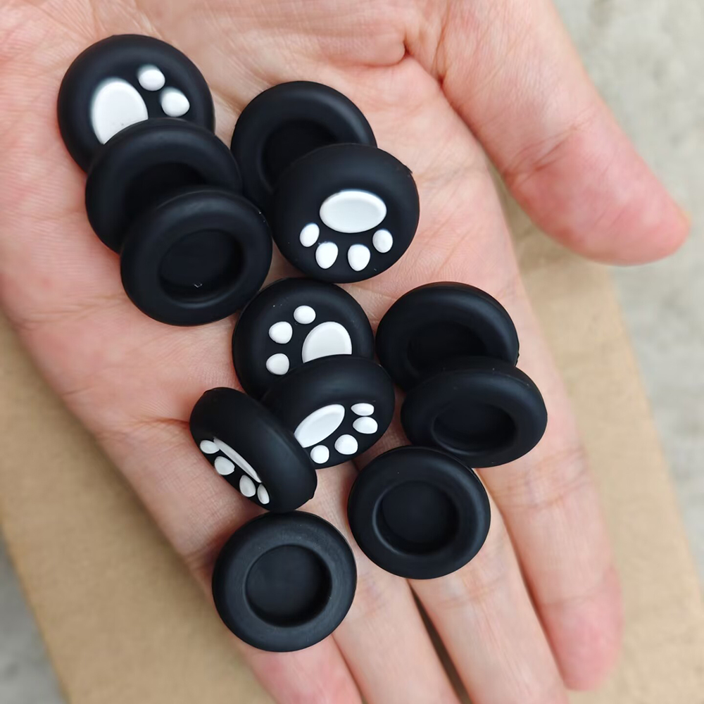4pcs 귀여운 고양이 발톱 실리콘 소프트 엄지 스틱  - Gaming Accessories Nintendo Switch 리뷰 및 가격